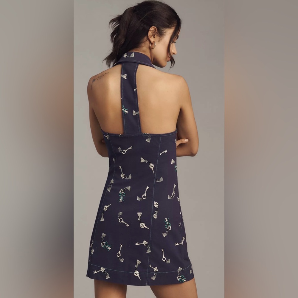 NWT THE AMELIA COLLARED MINI DRESS BY MAEVE - XXS